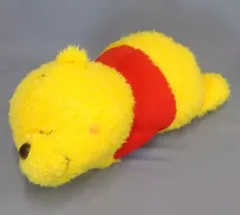 【中古】ぬいぐるみ プーさん 赤いほっぺ メガジャンボおやすみぬいぐるみ 「くまのプーさん」
