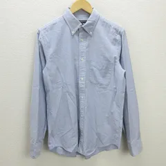 G■ユナイテッドアローズ/UNITED ARROWS B＆Y 長袖BDシャツ/コットン【XL】青系/men's/137【中古】■