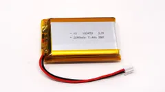 リチウムポリマー電池 リポバッテリー 3.7V 2000mAh 103450 新品