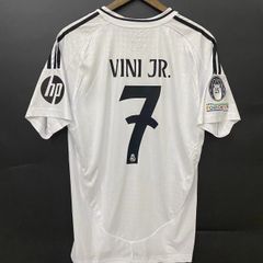 2024-2025 レアル・マドリード ユニフォーム ホーム 半袖 サッカー 7番 VINI JR