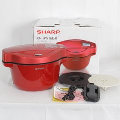 【美品】シャープ ヘルシオ ホットクック KN-HW16E-R 無水調理鍋 レッド系 圧力鍋 SHARP 本体