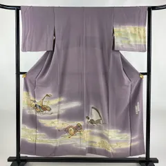 帯2672 ●友禅作家 伝統工芸士 樽本伊勢蔵 京友禅 高級 正絹 袋帯 紫式部 帯2672 ○友禅作家 伝統工芸士 樽本伊勢蔵 京友禅 高級 正絹 袋帯