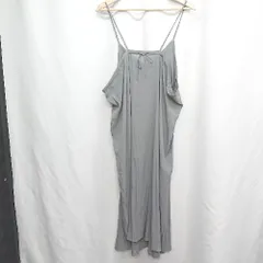 ◇ ⊂ Φ ITEMS URBAN RESEARCH アイテムズ アーバンリサーチ キャミ ロング丈 ワンピース サイズFree グレー レディース E  【1505220015036】のサムネイル