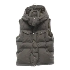 THE NORTH FACE PURPLE LABEL (ノースフェイスパープルレーベル) Hooded Sierra Vest ND2550N フーテッドシエラベスト ダウンベスト グレー