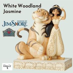 ディズニー プリンセス ジャスミン ホワイトウッドランド ジムショア キャラクターグッズ フィギュア アンティーク 人形 置物 Jasmine White Woodland ディズニートラディション JIM SHORE 正規輸入品 ギフト プレゼント