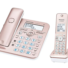 ☆美品☆　Panasonic　コードレス電話機　VE-GZ51DL-N　ピンクゴールド