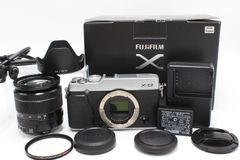 FUJIFILM ミラーレス一眼 X-E2 ズームレンズキット シルバー F X-E2S/1855KIT 富士フィルム