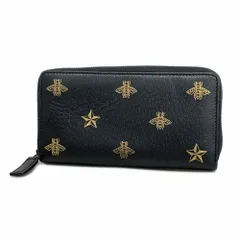 希少 GUCCI グッチ ラウンドファスナー アニマリエ ビー スター レザー GUCCI 【グッチ】 ビースター ラウンドファスナー長財布 | 大阪