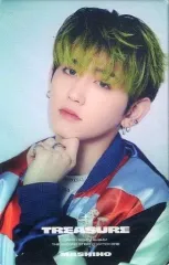 【中古】コレクションカード(男性) TREASURE/マシホ/CD「JAPAN 1st MINI ALBUM THE SECOND STEP ： CHAPTER ONE」YGEX OFFICIAL SHOP・mu-mo SHOP特典クリアトレカ