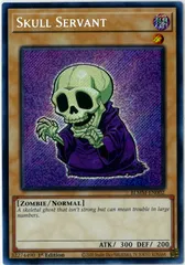 遊戯王/英語版/北米版/ワイト/Skull Servant/シークレット/1st Edition/バトルズ・オブ・レジェンド：モンスター・メイヘム/BLMM-EN002