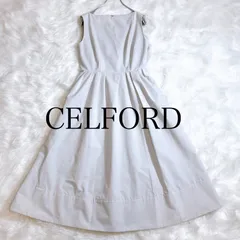 CELFORD 4WAY ランダムタックフィット&フレアワンピース　Aライン CELFORD（セルフォード）の「ランダムタックフィット＆フレア