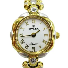【GW価格】シーマ CYMA Louis XV ルイ15世 ダイヤ 2P 極稀少✨ CYMA Louis XV ルイ15世 2P ダイヤ 634 ローマン