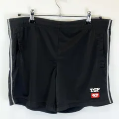 TSP 卓球 ゲームパンツ JTTA M ブラック ユニセックス