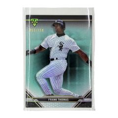 MLB殿堂☆フランク・トーマス 22 Topps 直筆サインジャージカード
