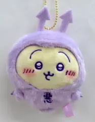 【中古】キーホルダー うさぎ てんし あくま あくまのあかちゃんマスコット 「ちいかわ なんか小さくてかわいいやつ てんし あくま＠東京駅」