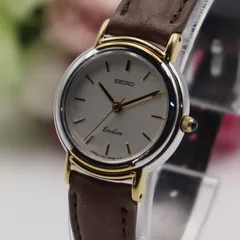 電池新品 セイコー エクセリーヌ 1F21-1B40 クォーツ コンビカラー レディース