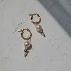 ～ S H I T A T A R U ～　真珠 ピアス