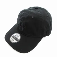 ニューエラ NEW ERA タグ付き 9TWENTY LA ローキャップ 帽子 黒 ブラック 13545906 /JS