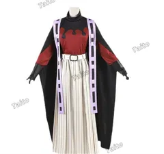 h*☆様 鬼滅の刃　コスプレ衣装＆武器セット　童磨 Amazon | 童磨（どうま） コスプレ衣装 ウィッグ 扇子付き 和服