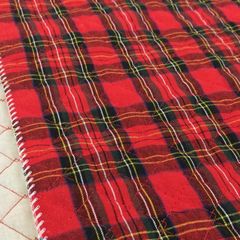 約105×30cm　キルティング生地  タータンチェック キルト 502-681-9　生地 布地  布 ハンドメイド