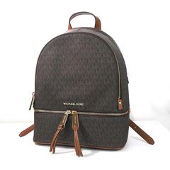 マイケルコース MICHAEL KORS リュックサック レディース MKシグネチャー ミニリュック ブラウン 30S7GEZB1B 200