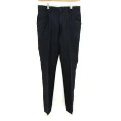 ダーバン パンツ ボトムス スラックス ウール チェック柄 日本製 メンズ 74サイズ ネイビー Durban 【中古】のサムネイル