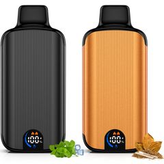 電子タバコ 使い捨て VAPE 36000回吸引 大容量 任意2風味 爆煙 エアフロー調節可能 LED液晶ディスプレイ搭載 充電可能 キック感抜群 吸いごたえ シーシャ ニコチン0 タール0 禁煙 水蒸気タバコ V6型