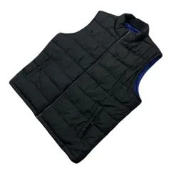 GAP ☆ ギャップ ブラック 中綿 ジップアップ ベスト メンズ XL 春 秋冬 万能 アメカジ スポーツ アウトドア タウンユース 古着■S4138