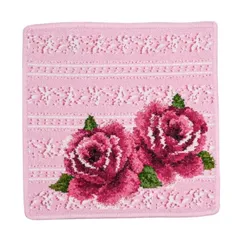新品 フェイラー FEILER ハンカチ ハンドタオル タオルハンカチ 25cm ディアンドルローズ ピンク ネコポスのサムネイル