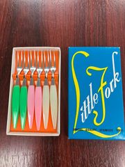 【フルーツフォーク6本セット（箱あり）】来客用にピッタリ！リンゴやナシが食べやすそう！