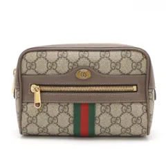 GUCCI グッチ オフィディア GGスプリーム スモール ベルトバッグ ボディバッグ ウエストバッグ シェリーライン PVC ベージュ ブラウン #85 517076のサムネイル