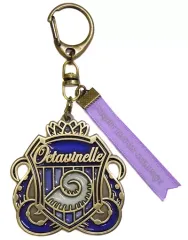 【中古】雑貨 オクタヴィネル寮 ステンドグラスキーホルダー 「ディズニー ツイステッドワンダーランド」 アニメイト限定