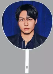 【中古】うちわ・扇子 松田元太 ジャンボうちわ 「Travis Japan Debut Concert 2023 THE SHOW ～ただいま、おかえり～」