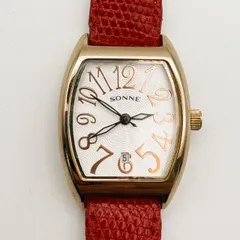 1106-1 綺麗 SONNE TONNEAU ゾンネ 腕時計 稼働 新品電池 1106-1 綺麗 SONNE TONNEAU ゾンネ 腕時計 稼働 新品電池 - メルカリ