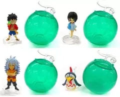 【中古】トレーディングフィギュア 全4種セット 「From TV animation ONE PIECE ワンピの実 ONE PIECE ODYSSEY」 最強ガシャステーション＆ガシャポンバンダイオフィシャルショップオンライン店限定