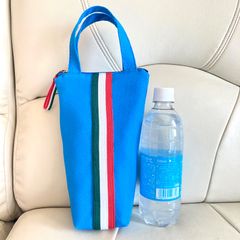 No.387  イタリアカラー　保冷ペットボトルカバー　ハンドメイド