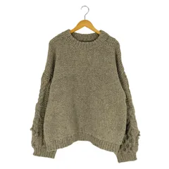 ネストローブコンフェクト nest Robe CONFECT ペルーハンドニットプルオーバー メンズ FREE 