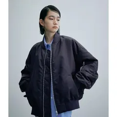 【美品】アダムエロぺ ADAM ET ROPE シアーMA-1 ADAM ET ROPÉ FEMME(アダム エ ロペ ファム) / シアーMA-1