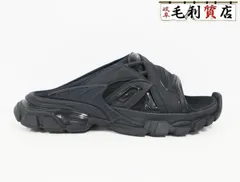 【ほぼ未使用】 BALENCIAGA Track Slide ミュールサンダル 2025年最新】balenciaga track サンダルの人気アイテム - メルカリ