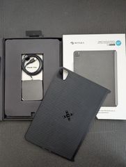 「PITAKA」2022/2021 iPad Pro 11インチ ケース ワイヤレスのように充電可能 MagEZ Case Pro アラミド繊維ケース 磁気吸着 マジックキーボードに対応 MagEZ Charging Stand対応 専用充電チャージャー付属