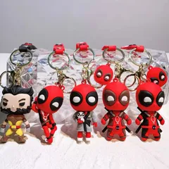 ［単品］デットプール ウルヴァリン キーホルダー ストラップ 全5種