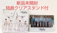 【新品未開封】CD　なにわ男子　+Alpha 初回限定盤1　CD＋Blu-ray＋特典クリアスタンド