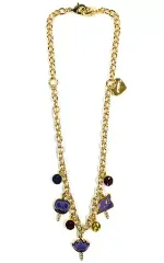 【中古】雑貨 ポムフィオーレ寮 レーンチャーム 「ディズニー ツイステッドワンダーランド×Samantha Thavasa Petit Choice」 受注生産限定