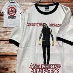 マリリンマンソン　リンガーTシャツ MARILYN MANSON リンガーTシャツ ヴィンテージ マリリンマンソン