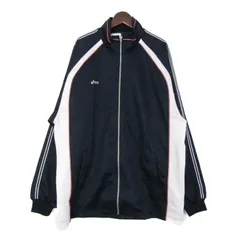 アシックス ジャージ トレーニングジャケット アウター スポーツウエア 日本製 大きいサイズ 未使用品 メンズ XOサイズ 紺 asics