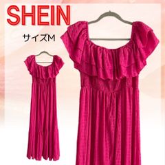 【新品未使用品】穴口恵子着用 イベント・ライブ・パーティ等　高波動ロングワンピース　SHEIN　ポリエステル100％