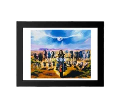 YO　　　［希少品］イージーライダーズ　デイビッドマン　木画 Yahoo!オークション - ポスター David Mann×Easyriders 031『The
