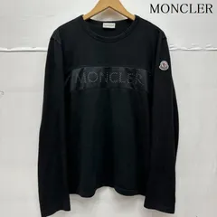 ほぼ未使用品 MONCLER ビッグロゴ S ロンT MONCLER モンクレール 長袖 Tシャツ カットソー ロンT