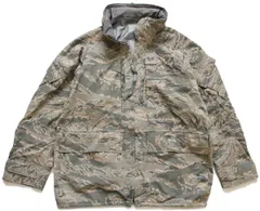 [M-R] USAF APECS GORE TEX パーカ デジカモ タイガー 00s 米軍 USAF APECS ABU デジタル タイガーカモ GORE-TEX