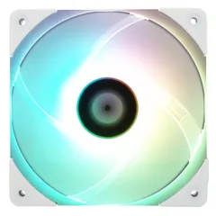 【人気商品】静音4ピンPWM ARGB コンピュータケースファン CPUファン PCファン、15mmスリムラインクーラーファン、120mmCPU冷却ファン(ホワイト) C12015W-S Thermalright